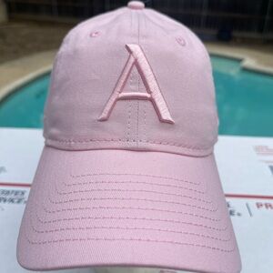 NEW ERA 9TWENTY "ARITZIA" Light Pink Strapback Baseball Dad Hat Cap NWT $35 MSRP